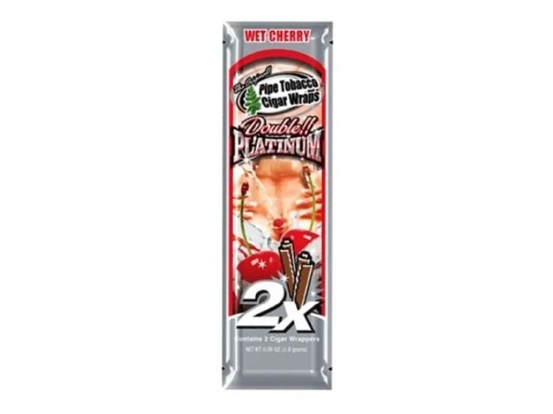 Blunt Wrap Platinum Papel de Tabaco 2u. - Wet Cherry